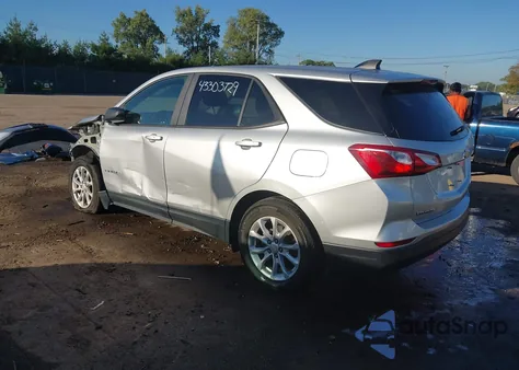 2020 Chevrolet Equinox Fwd Ls z USA, uszkodzony, nr VIN 3GNAXHEV9LS675577